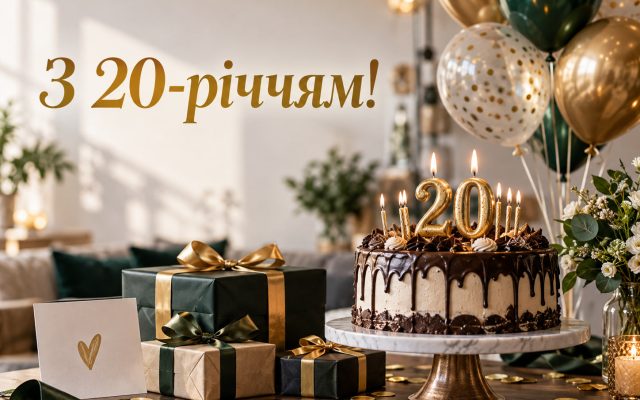 Прикольні привітання з 20-річчям дівчині та хлопцю — картинки з днем народження 20 років, племінниці, листівка