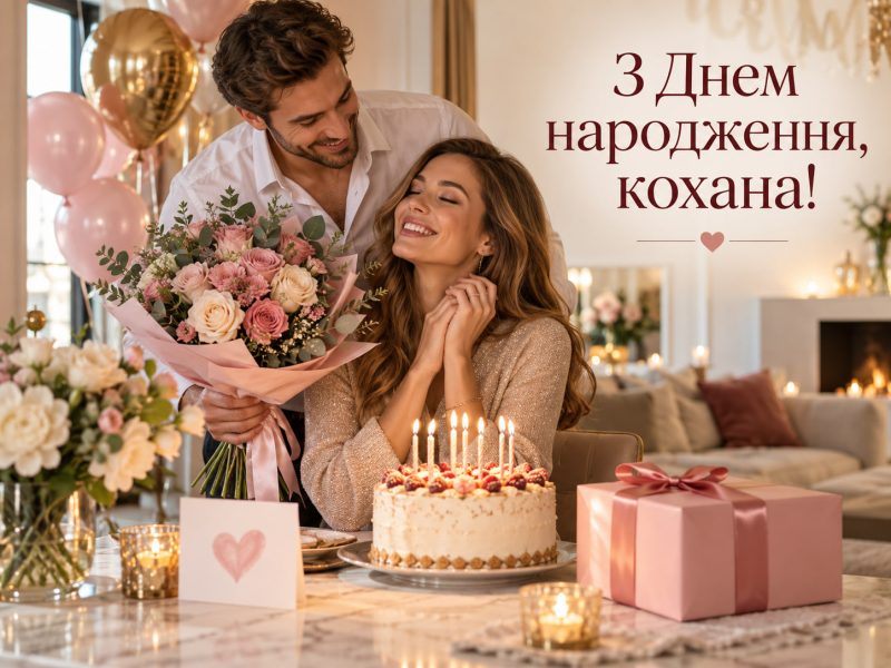 Оригінальні привітання з днем народження дружині від чоловіка — картинки, листівка, до сліз, з іменинником дружині