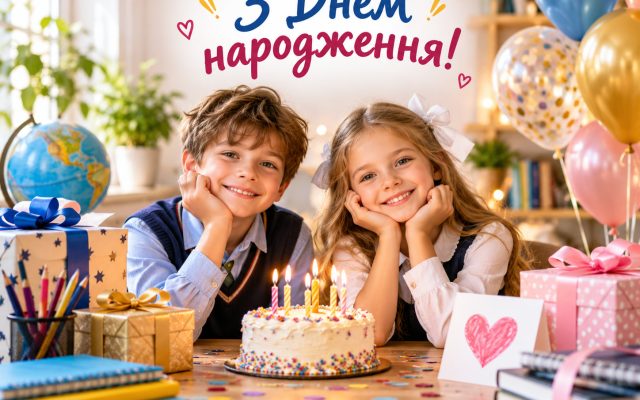 Кращі привітання школяреві та учениці з днем народження своїми словами у прозі — від вчителя, класу, однокласниці
