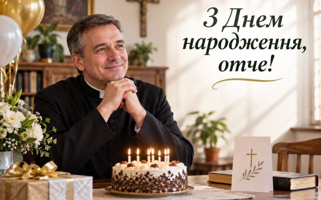 Релігійні привітання для священика з днем народження — оригінальні, від парафіян, вірші, картинки
