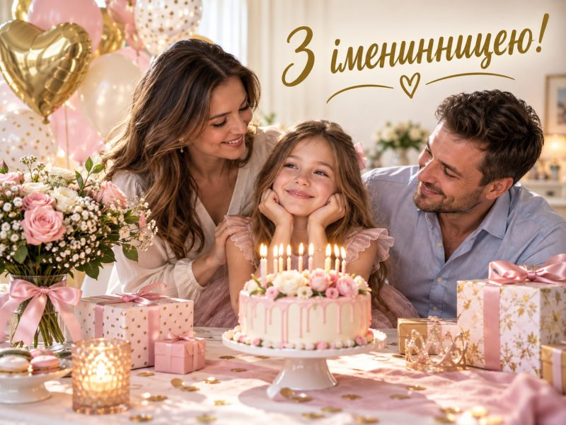 Оригінальні вітання з іменинницею українською мовою — красиві, у прозі, казка, наказ, звіт для батьків доньки