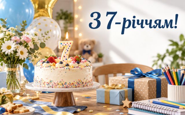 Найкращі привітання з днем народження дитині 7 років — хлопчику і дівчинці своїми словами, до сліз, першокласнику