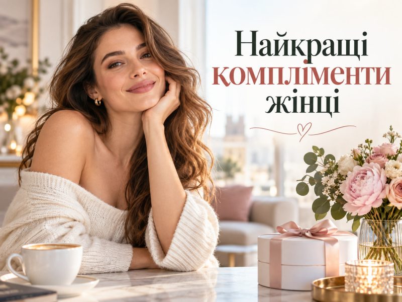 Найкращі компліменти жінці українською мовою — красивій жінці, коханій, дружині, мамі, колезі