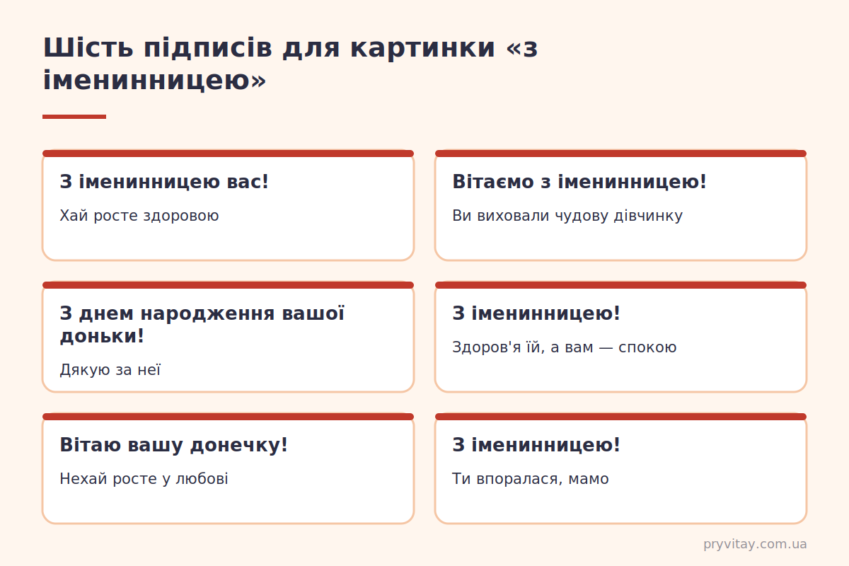 Картинка з іменинницею українською: 6 підписів для батьків