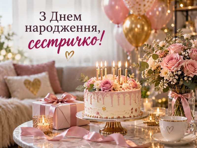 Оригінальні привітання з днем народження сестрі в прозі українською — красиві, молодшій сестрі, з ювілеєм сестричко