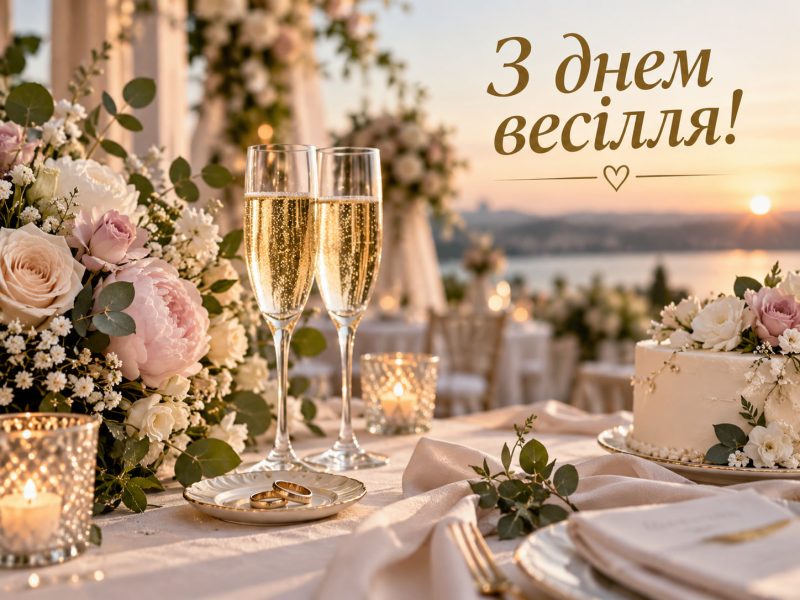 Оригінальні привітання з днем весілля своїми словами — контракт, інструкція, від друзів, свідків, до сліз