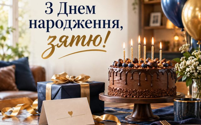 Зворушливі привітання з днем народження зятю від тещі та тестя у прозі українською — до сліз, лист