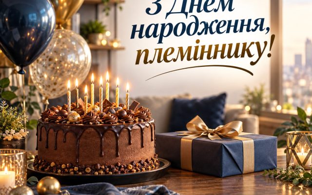 Зворушливі привітання з днем народження племіннику від тітки та дядька — до сліз, короткі, і тьоті від племінника