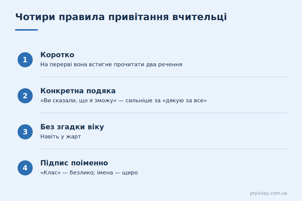 Привітання вчительці з днем народження: правила Як привітати вчительку: 4 правила короткого привітання
