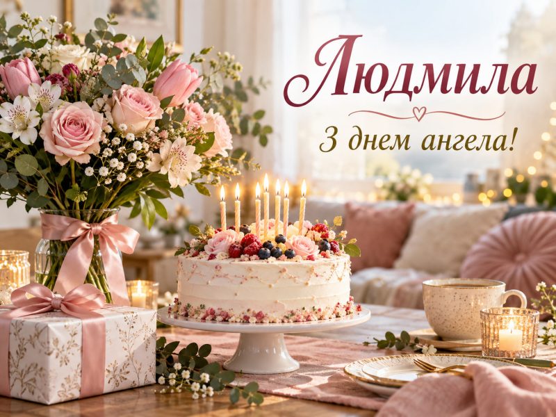 Щиросердечні привітання з днем ангела Людмили у прозі — і з днем народження, Людмила, своїми словами