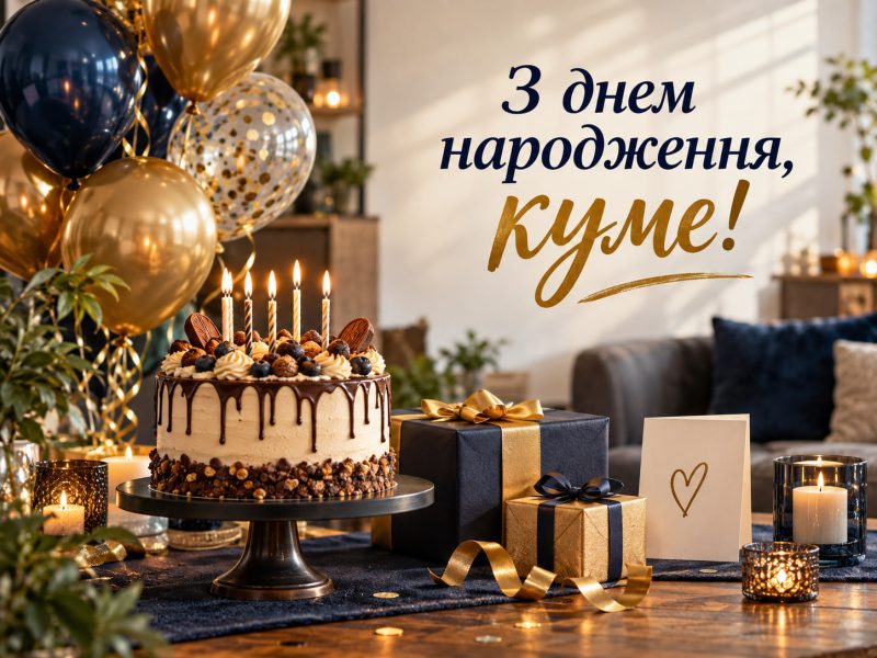 Кум, з днем народження — мирного неба: привітання куму в прозі від кума і куми, кумчик, короткі