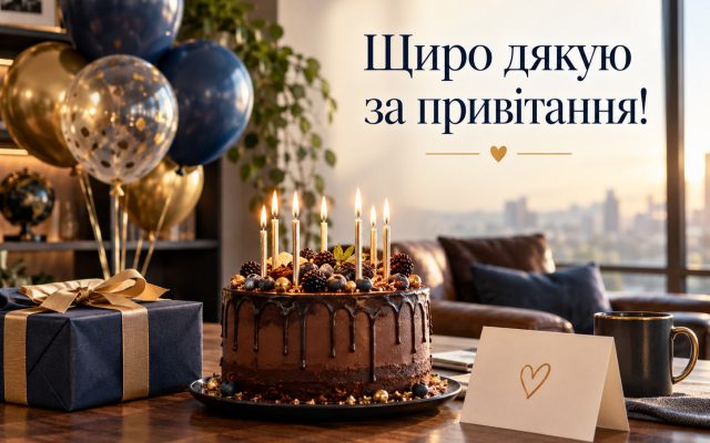 Щиро дякую всім за привітання: найкращі слова подяки за привітання з днем народження — до сліз, для сторіз