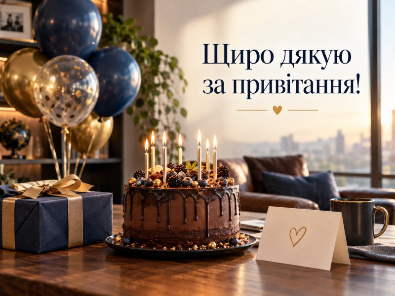 Щиро дякую всім за привітання: найкращі слова подяки за привітання з днем народження — до сліз, для сторіз