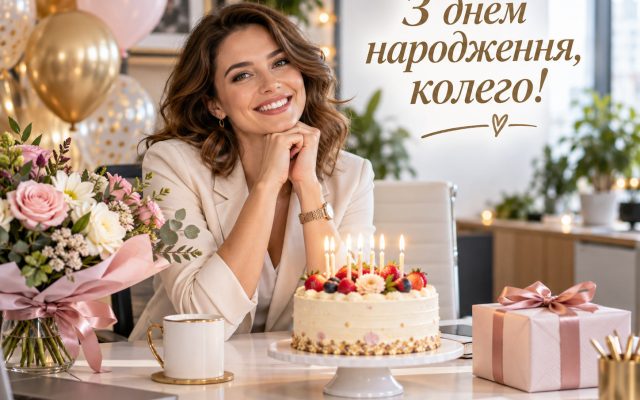 Оригінальні привітання з днем народження колезі жінці до сліз — з ювілеєм, душевні, для картинки