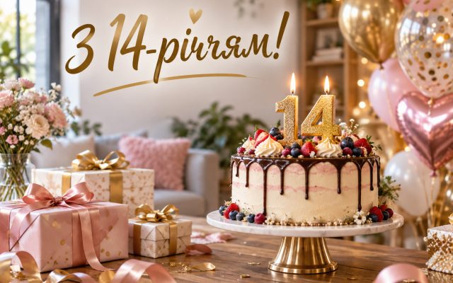 Найкращі привітання з 14-річчям: з днем народження 14 років хлопчику і дівчинці українською