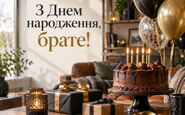 Красиві привітання з днем народження брату від сестри до сліз — оригінальні, своїми словами, двоюрідному