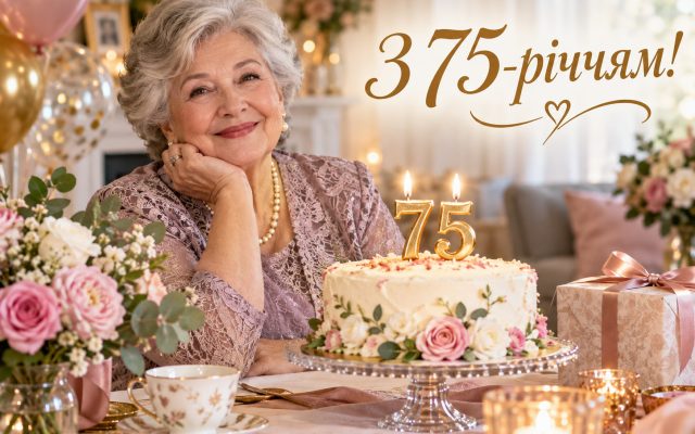 Найкращі привітання з 75-річчям жінці: ювілейні привітання з днем народження на 75 років поважній жінці — мамі, бабусі, тещі