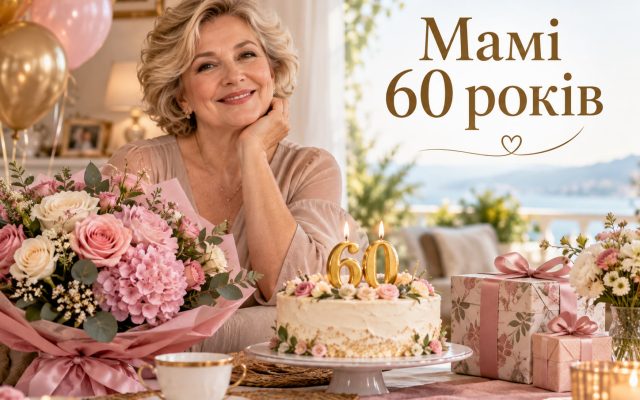 Мамі 60 років: як оригінально привітати маму з 60-річчям — привітання з ювілеєм 60 років до сліз