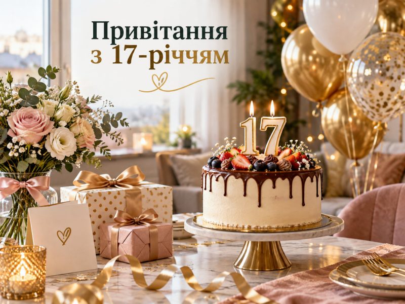 Кращі привітання з 17-річчям: з днем народження 17 років дівчині та хлопцю у прозі, прикольні