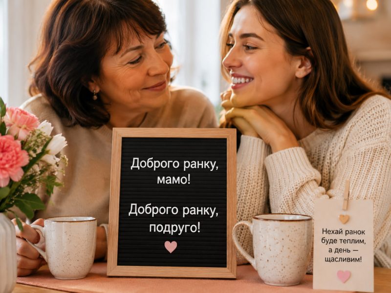Оригінальні побажання з добрим ранком українською мовою: коханій, коханому, мамі, подрузі