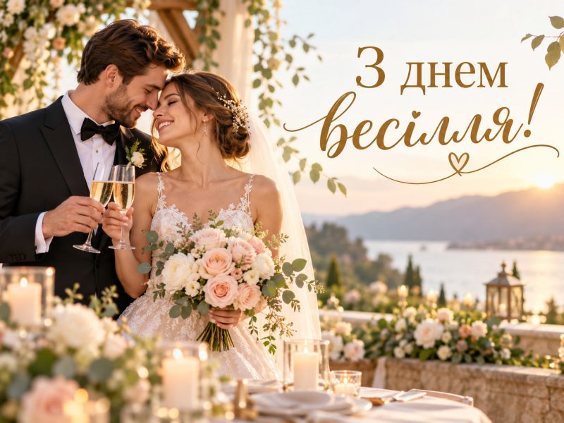 Зворушливі привітання з днем весілля у прозі — душевні, сердечні, до сліз від мами