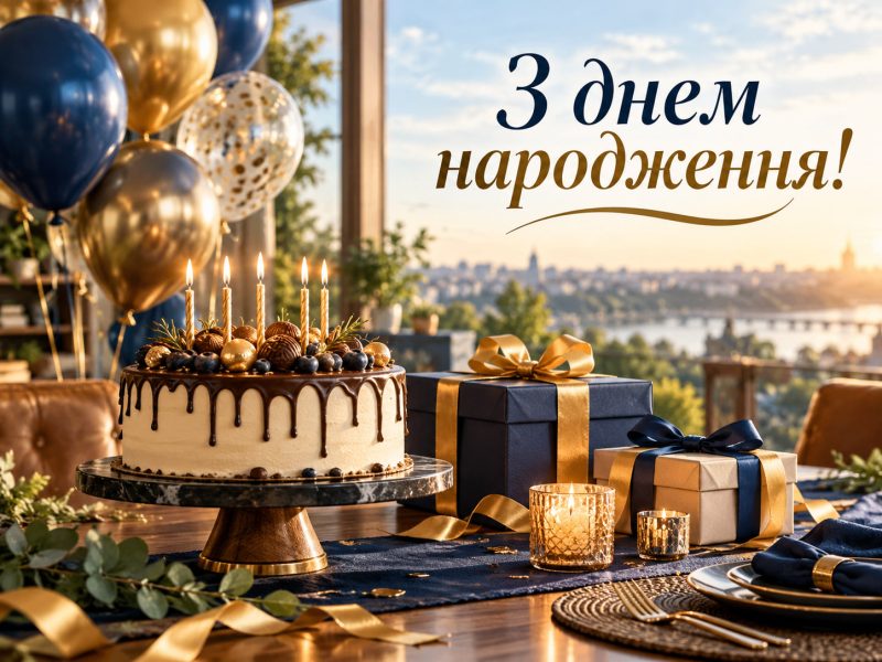 Короткі привітання з днем народження своїми словами у прозі — і християнські, з Божим благословенням
