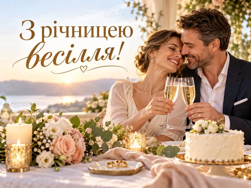 Зворушливі привітання з річницею весілля до сліз: 1, 5, 10, 11, 15 років і ювілей шлюбу