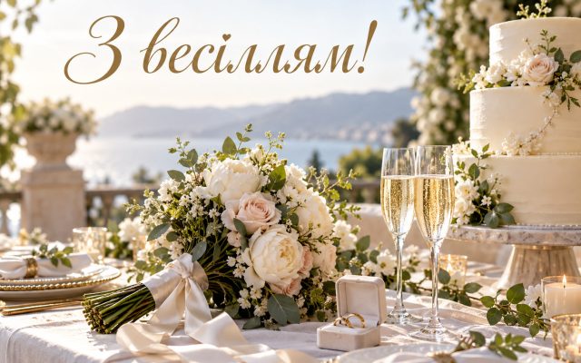 Короткі привітання з весіллям від батьків, родичів і друзів простими словами