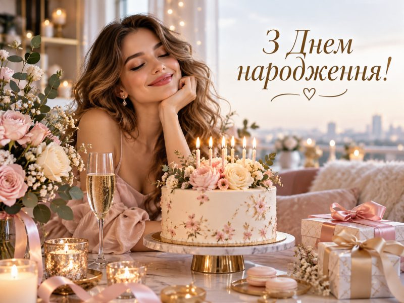 Оригінальні привітання з днем народження дівчині своїми словами, до сліз