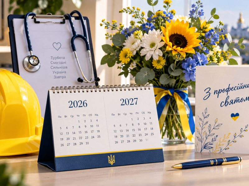 Професійні свята в Україні 2026–2027: повний календар за датами і як привітати
