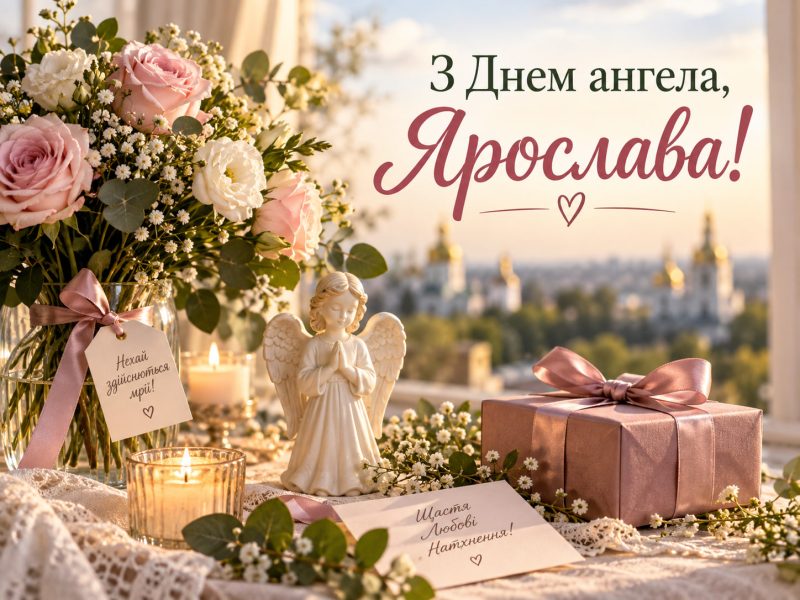 Ярослава — день ангела: коли іменини Ярослави за новим календарем і привітання з днем ангела