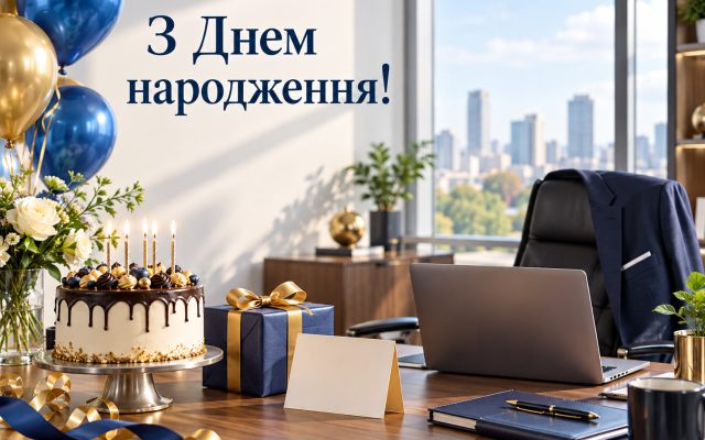 Привітання з днем народження офіс-менеджеру — своїми словами, від колег, з професійним святом, короткі для листівки