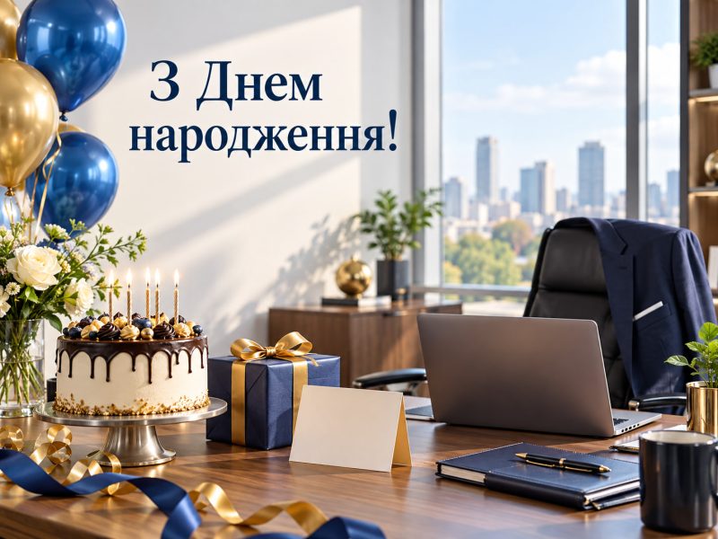 Привітання з днем народження офіс-менеджеру — своїми словами, від колег, з професійним святом, короткі для листівки