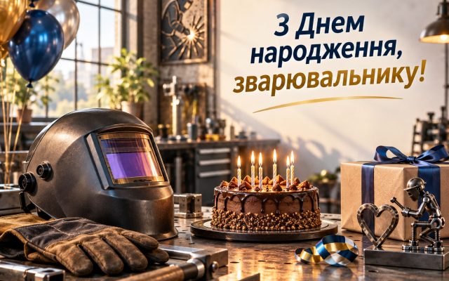 Привітання з днем народження зварювальнику — своїми словами, від колег, з професійним святом, короткі для листівки