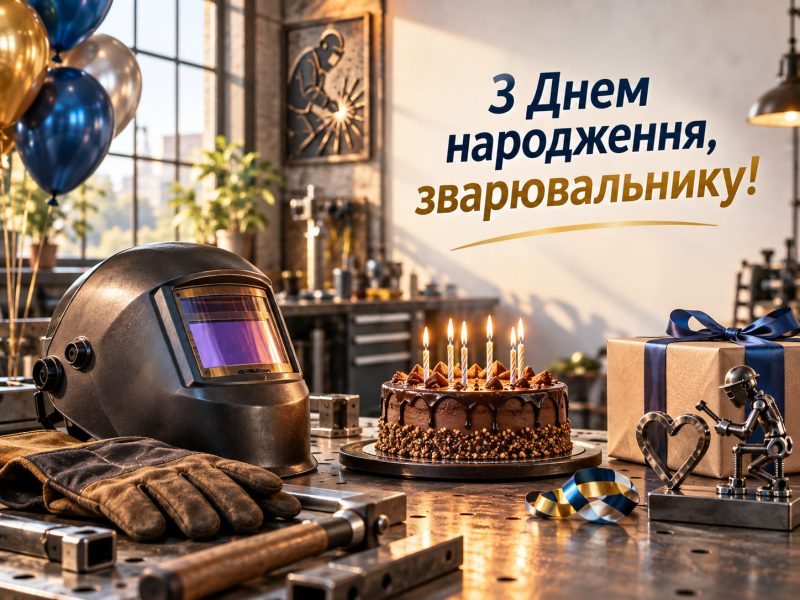 Привітання з днем народження зварювальнику — своїми словами, від колег, з професійним святом, короткі для листівки
