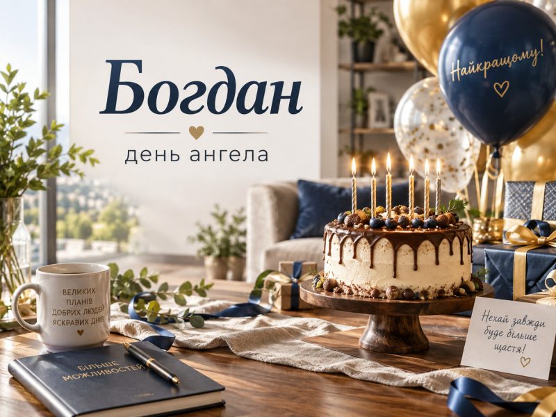 Богдан — день ангела: коли іменини Богдана за новим календарем і привітання з днем ангела