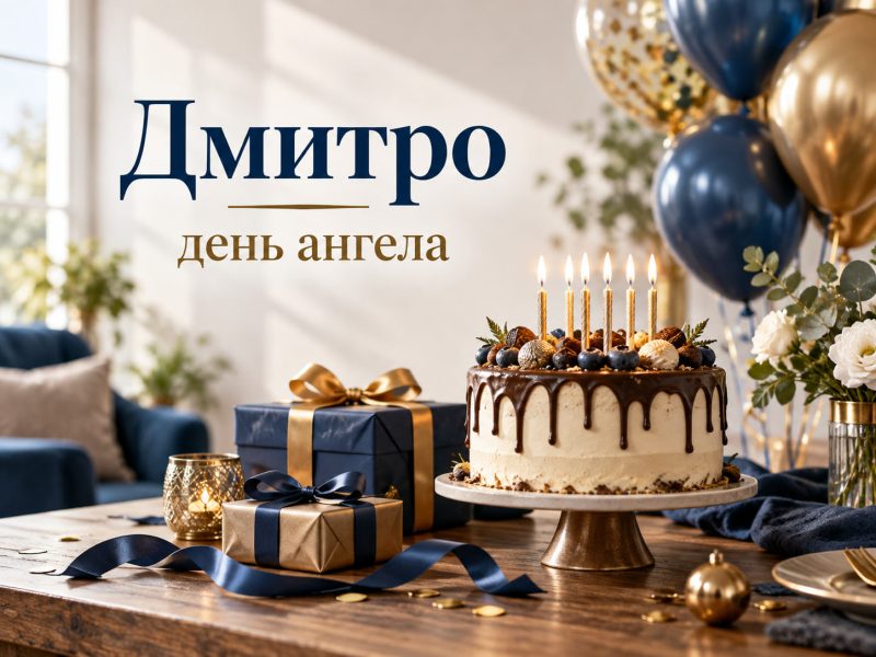 Дмитро — день ангела: коли іменини Дмитра за новим календарем і привітання з днем ангела