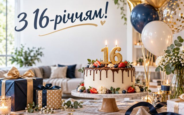 Оригінальні привітання з 16-річчям: з днем народження 16 років хлопчику і дівчинці своїми словами
