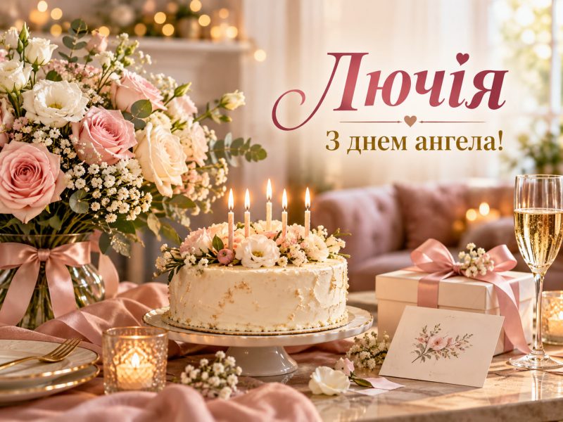 Лючія — день ангела: коли святкувати іменини Лючії в Україні і привітання з днем ангела та днем народження