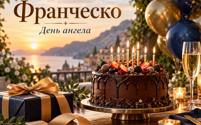 Франческо — день ангела: коли святкувати іменини Франческа в Україні і привітання з днем ангела та днем народження