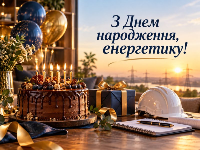 Привітання з днем народження енергетику — своїми словами, від колег, з професійним святом, короткі для листівки