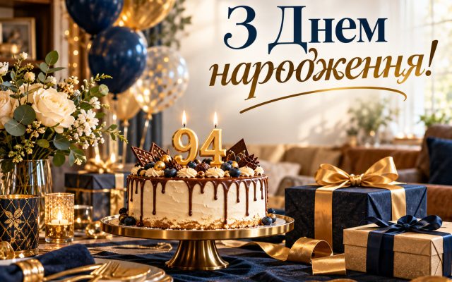 Привітання з 94-річчям: з днем народження 94 років жінці й чоловіку своїми словами — до сліз, короткі, для картинки