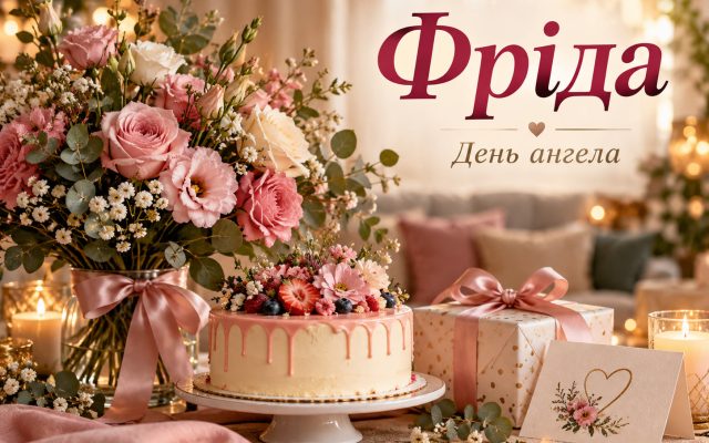 Фріда — день ангела: коли святкувати іменини Фріди в Україні і привітання з днем ангела та днем народження