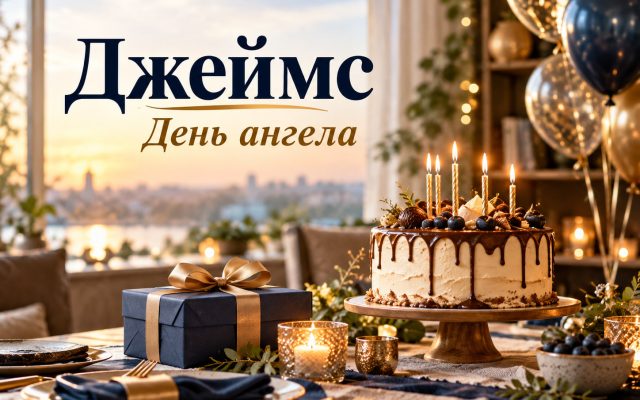 Джеймс — день ангела: коли святкувати іменини Джеймса в Україні і привітання з днем ангела та днем народження