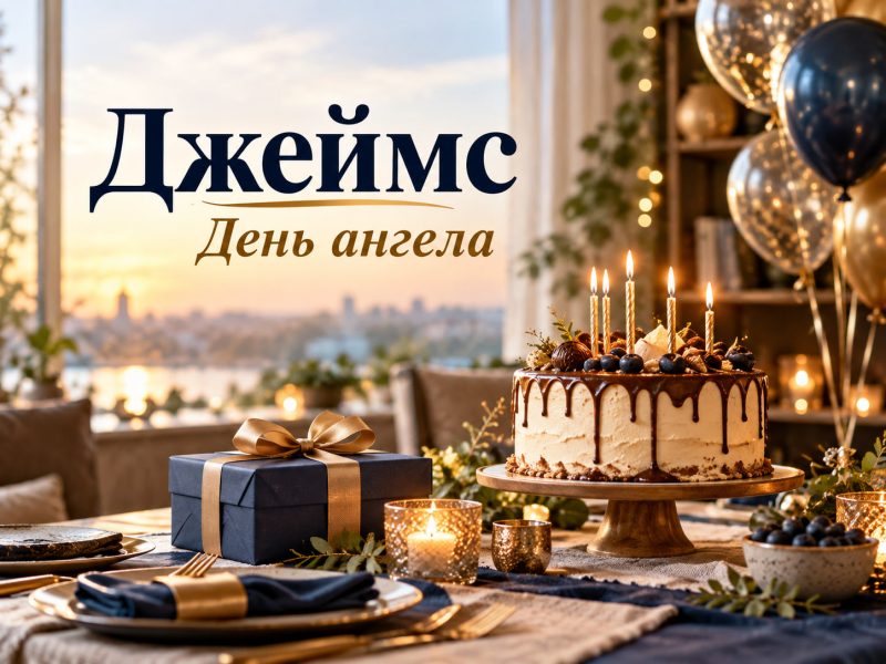 Джеймс — день ангела: коли святкувати іменини Джеймса в Україні і привітання з днем ангела та днем народження