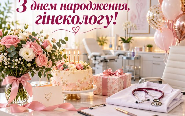 Привітання з днем народження гінекологу — своїми словами, від колег, з професійним святом, короткі для листівки