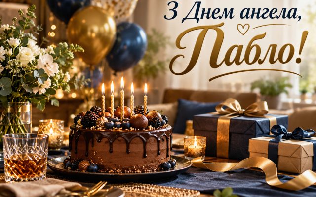 Пабло — день ангела: коли святкувати іменини Пабла в Україні і привітання з днем ангела та днем народження