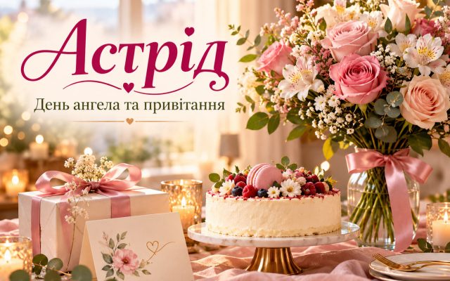 Астрід — день ангела: коли святкувати іменини Астрід в Україні і привітання з днем ангела та днем народження