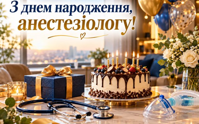 Привітання з днем народження анестезіологу — своїми словами, від колег, з професійним святом, короткі для листівки