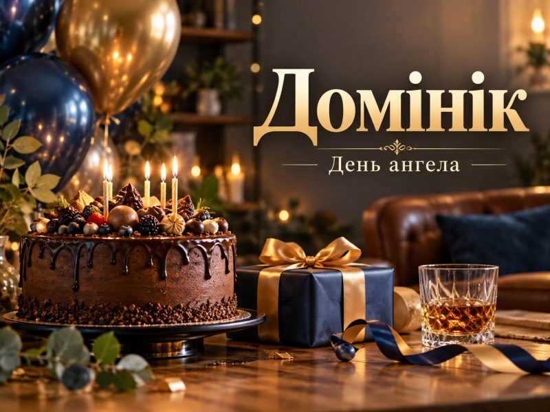Домінік — день ангела: коли святкувати іменини Домініка в Україні і привітання з днем ангела та днем народження